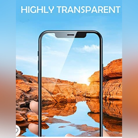 GTRONIC Screen Protector iPhone 12/12 Pro, [3 Pack] -9H - Picture 2 of 6